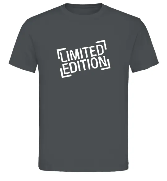 Чоловіча футболка Limited edition Графіт фото