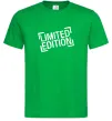 Чоловіча футболка Limited edition Зелений фото