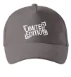 Кепка Limited edition Серый фото