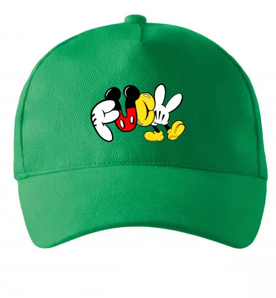 Кепка Mickey Fuck Зелений фото