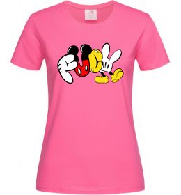 Женская футболка Mickey Fuck Женская футболка Mickey Fuck