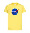 Детская футболка Pizza Nasa Лимонный фото