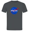 Чоловіча футболка Pizza Nasa Графіт Чоловіча футболка Pizza Nasa Графіт фото