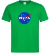 Чоловіча футболка Pizza Nasa Зелений Чоловіча футболка Pizza Nasa Зелений фото