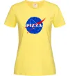 Жіноча футболка Pizza Nasa Лимонний фото