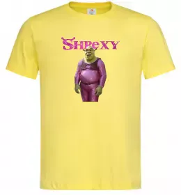 Мужская футболка Shrexy Лимонный фото