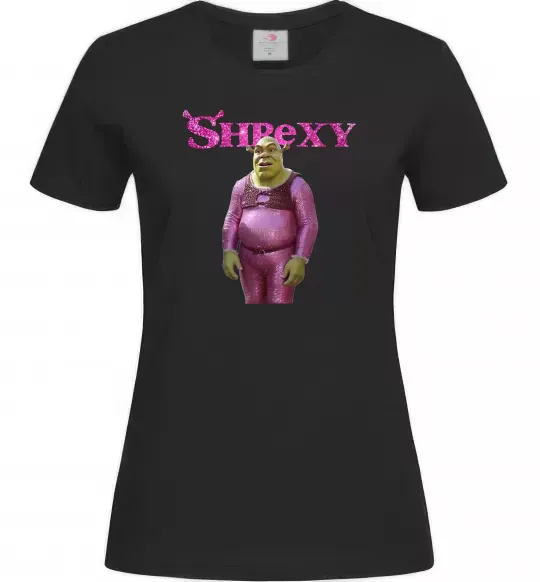 Женская футболка Shrexy Черный фото