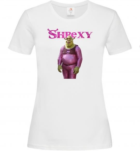 Женская футболка Shrexy Белый фото