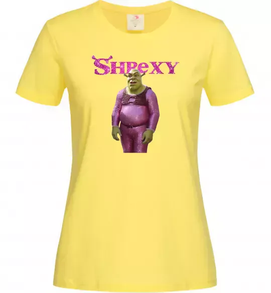 Женская футболка Shrexy Лимонный фото