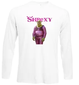 Лонгслив Shrexy Белый фото