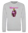 Свитшот Shrexy Серый меланж фото