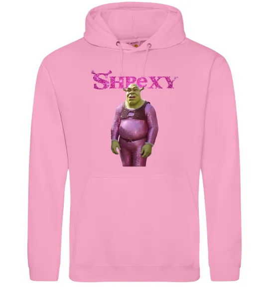 Женская толстовка (худи) Shrexy Розовый фото