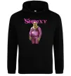 Женская толстовка (худи) Shrexy Черный фото