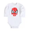 Детский боди Spider man обличчя Белый фото