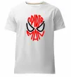 Чоловіча преміум футболка Spider man обличчя Білий фото