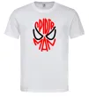 Чоловіча футболка Spider man обличчя Білий фото