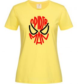 Женская футболка Spider man обличчя