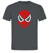 Чоловіча футболка Spider man обличчя Графіт фото