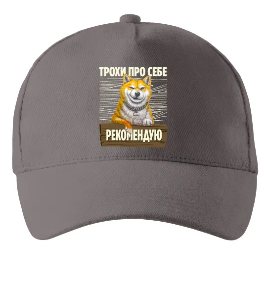 Кепка Акіта-іну трохи про себе Серый фото