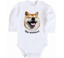 Дитячий бодік Акіта-іну посміхнись