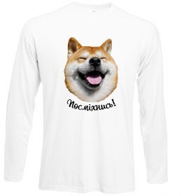 Лонгслив Акіта-іну посміхнись Лонгслив Акіта-іну посміхнись