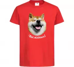 Детская футболка It`s not a fox it`s a shiba inu Белый фото