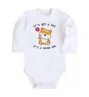 Дитячий бодік It`s not a fox it`s a shiba inu Білий фото