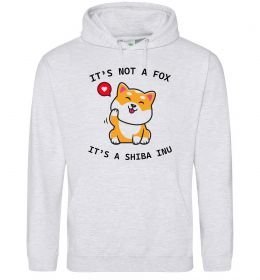 Мужская толстовка (худи) It`s not a fox it`s a shiba inu