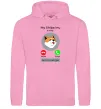 Жіноча толстовка (худі) Shiba Inu is calling Рожевий фото