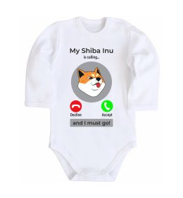 Детский боди Shiba Inu is calling Детский боди Shiba Inu is calling