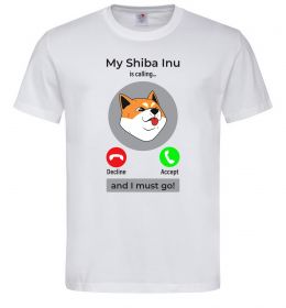 Чоловіча футболка Shiba Inu is calling