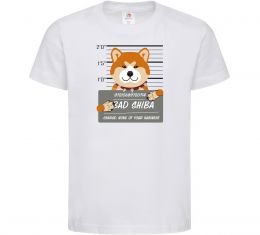 Детская футболка Bad shiba