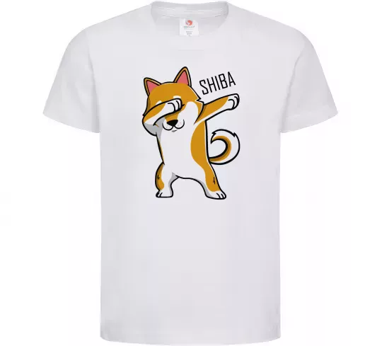 Детская футболка Сіба-іну в тренді Белый фото