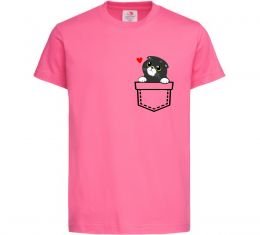 Детская футболка Висловухий кіт в кишені