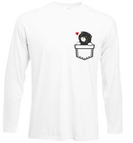 Лонгслив Висловухий кіт в кишені