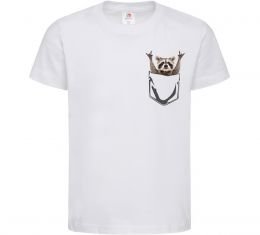 Дитяча футболка Єнот в кишені