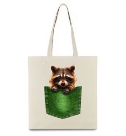 Эко-сумка Єнотик в кишені