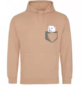 Женская толстовка (худи) Коргі у кишені Белый фото Женская толстовка (худи) Коргі у кишені Белый фото