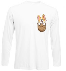 Лонгслив Коргі у кишені