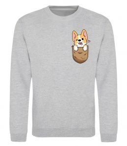 Світшот Коргі у кишені