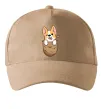 Кепка Коргі у кишені Песочный фото