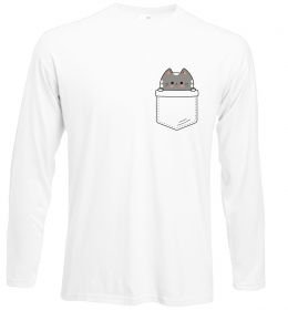 Лонгслів Котик в кишені