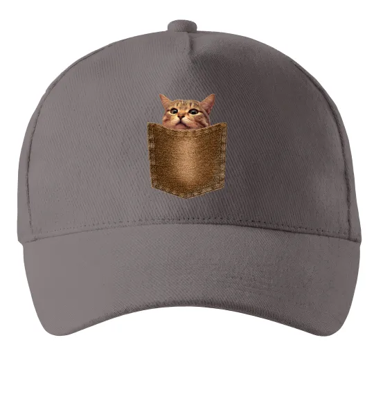 Кепка Кошеня в кишені Серый фото