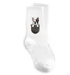 Носки Мопс в кишені Белый Носки Мопс в кишені Белый фото