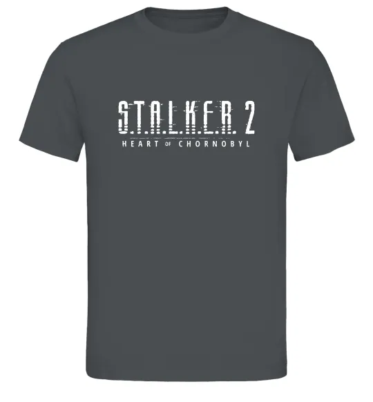 Мужская футболка Stalker 2 Heart Of Chernobyl Logo Графит фото