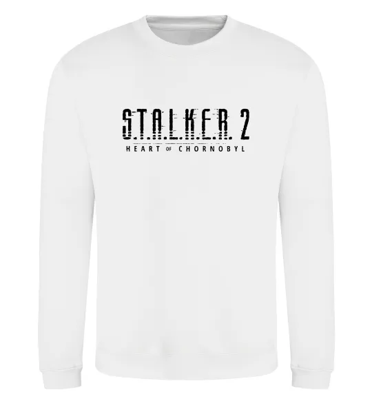 Світшот Stalker 2 Heart Of Chernobyl Logo Білий фото