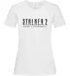 Жіноча футболка Stalker 2 Heart Of Chernobyl Logo Білий фото