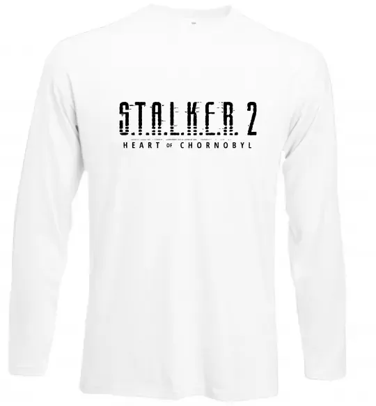 Лонгслив Stalker 2 Heart Of Chernobyl Logo Белый фото