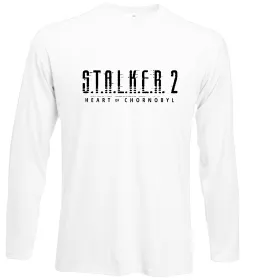 Лонгслив Stalker 2 Heart Of Chernobyl Logo Белый фото