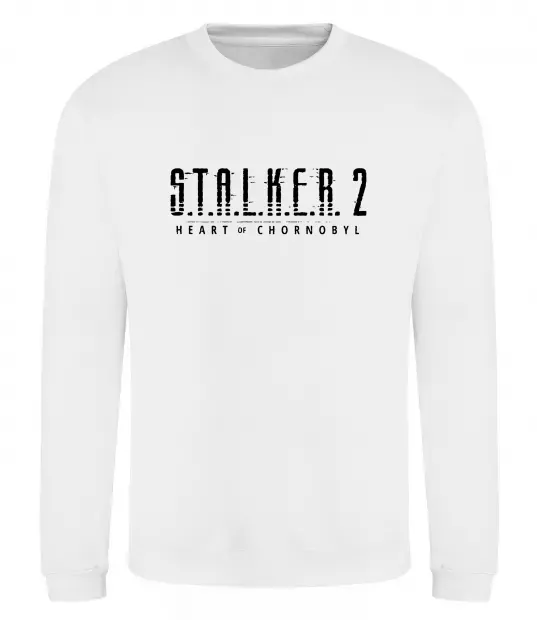 Свитшот Stalker 2 Heart Of Chernobyl Logo Белый фото
